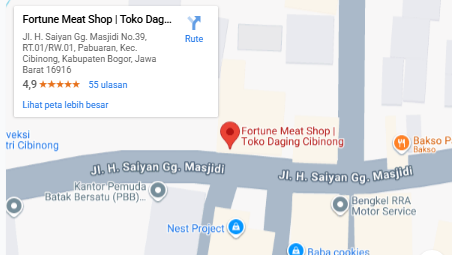 Lokasi Toko